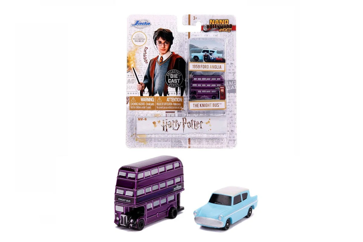 Jada Harry Potter 2'li Paket - 1959 Ford Anglia ve Knight Bus 253181002 | Toysall