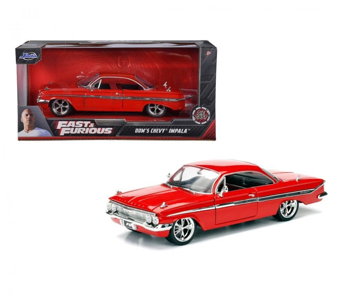 Jada Hızlı ve Öfkeli Fast & Furious 1961 Chevy Impala 1:24 253203051 | Toysall