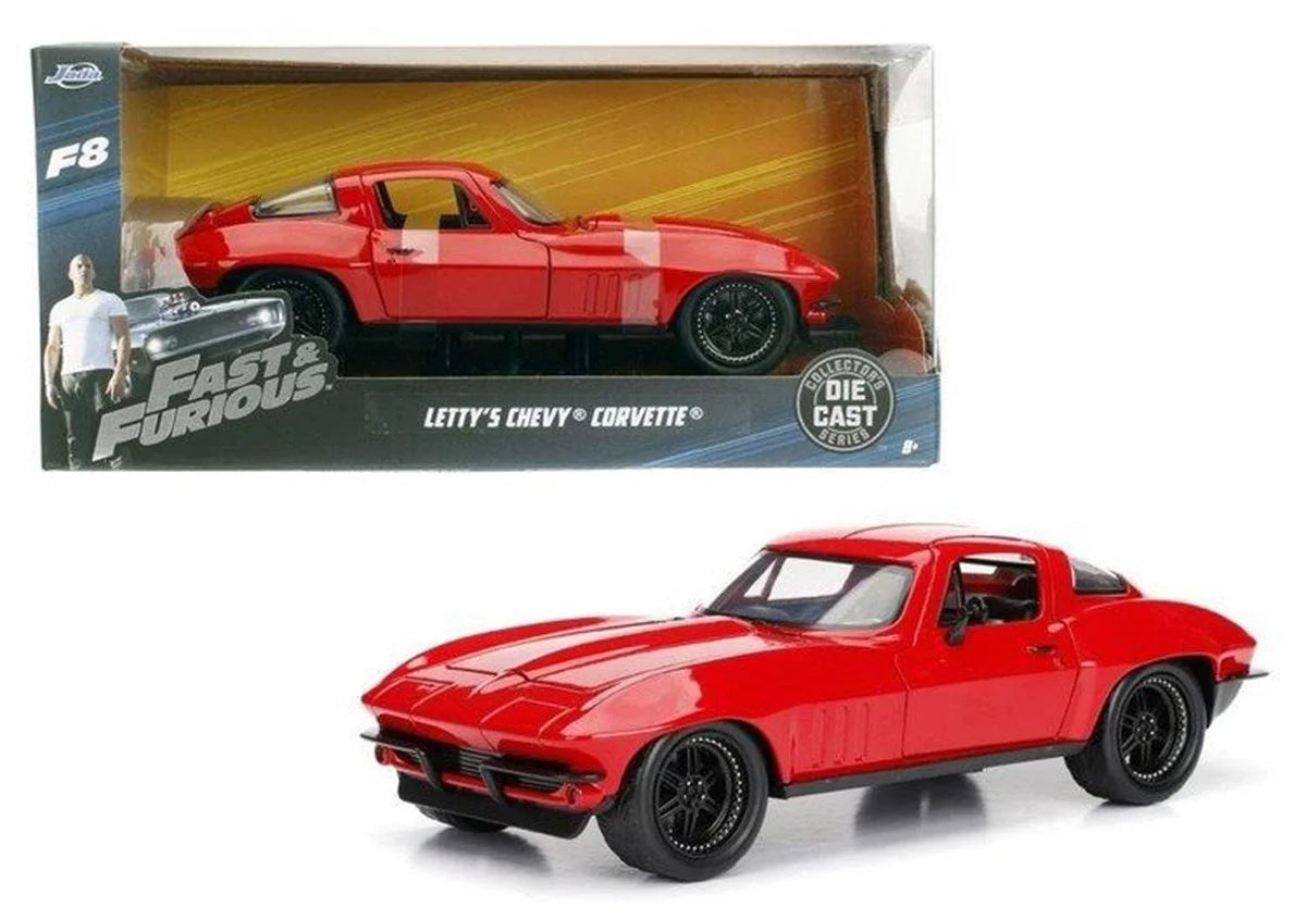 Jada Hızlı ve Öfkeli Fast & Furious 1966 Chevy Corvette 1:24 253203010 | Toysall