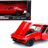 Jada Hızlı ve Öfkeli Fast & Furious 1966 Chevy Corvette 1:24 253203010 | Toysall