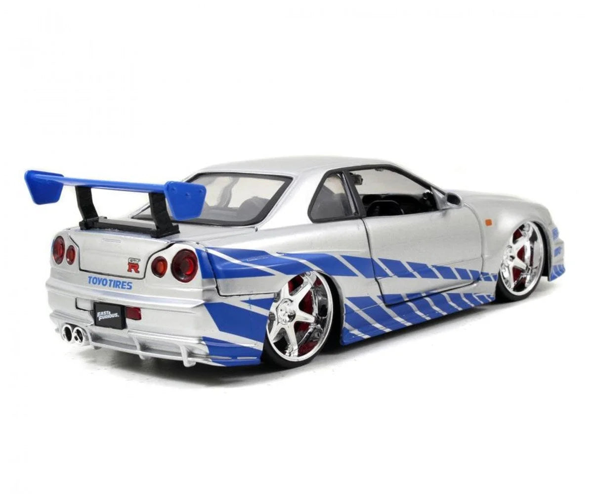 Jada Hızlı ve Öfkeli Fast & Furious 2002 Nissan Skyline 1:24 253203044 | Toysall