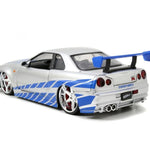 Jada Hızlı ve Öfkeli Fast & Furious 2002 Nissan Skyline 1:24 253203044 | Toysall