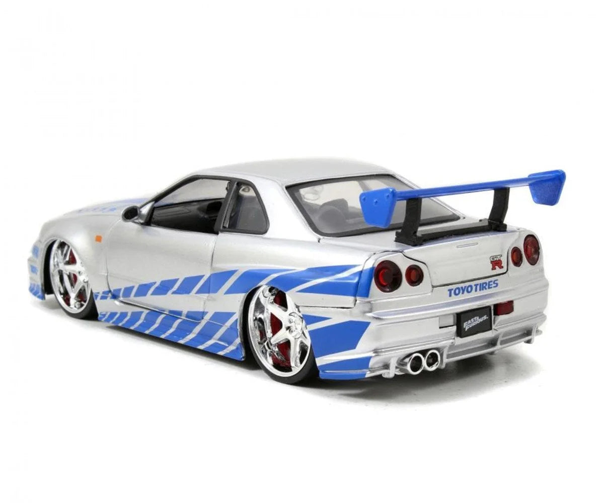 Jada Hızlı ve Öfkeli Fast & Furious 2002 Nissan Skyline 1:24 253203044 | Toysall