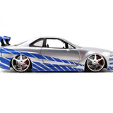 Jada Hızlı ve Öfkeli Fast & Furious 2002 Nissan Skyline 1:24 253203044 | Toysall