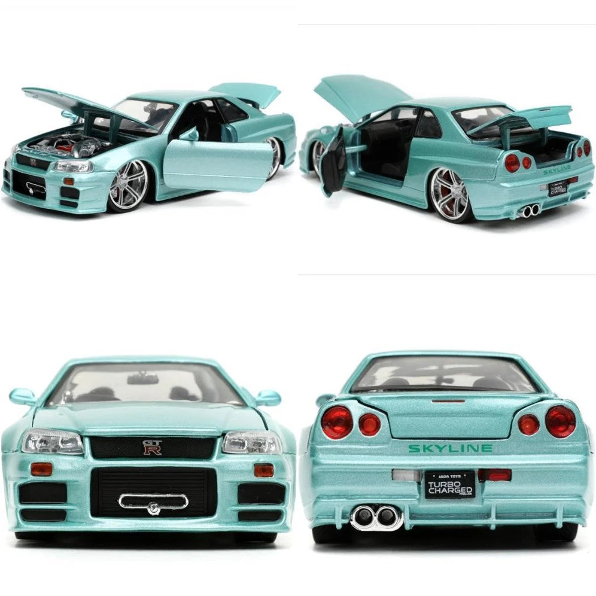 Jada Hızlı ve Öfkeli Fast & Furious 2002 Nissan Skyline 1:24 253203074 | Toysall