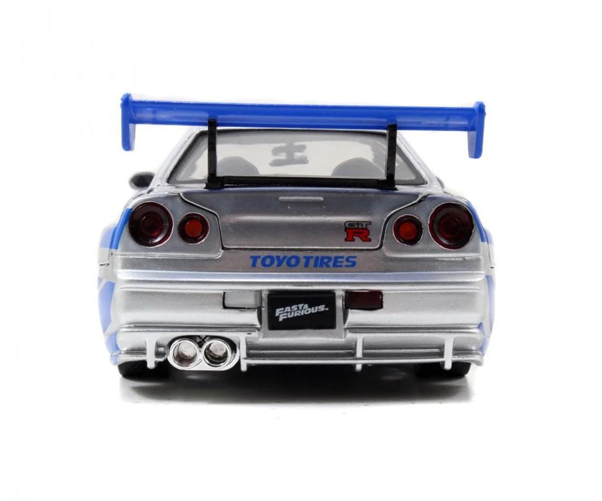 Jada Hızlı ve Öfkeli Fast & Furious 2002 Nissan Skyline 1:24 253203044 | Toysall