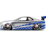 Jada Hızlı ve Öfkeli Fast & Furious 2002 Nissan Skyline 1:24 253203044 | Toysall