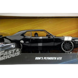 Jada Hızlı ve Öfkeli Fast & Furious FF8 1972 Plymouth GTX Araba 1:24 203034 | Toysall