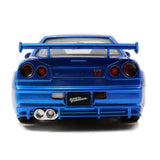 Jada Hızlı ve Öfkeli Fast & Furious Metal Diecast 2002 Nissan Skyline 1:24 253203045 | Toysall