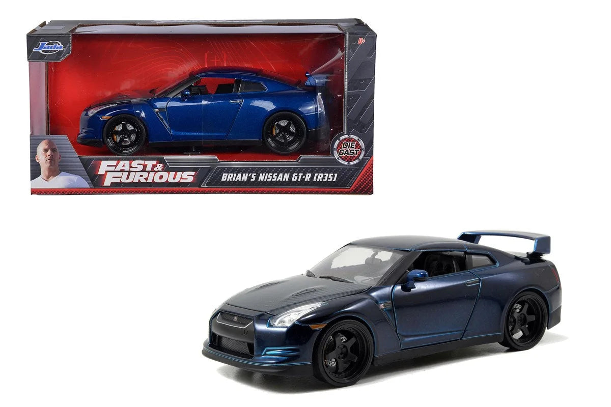 Jada Hızlı ve Öfkeli Fast & Furious Metal Diecast 2009 Nissan GT-R 1:24 253203008 | Toysall