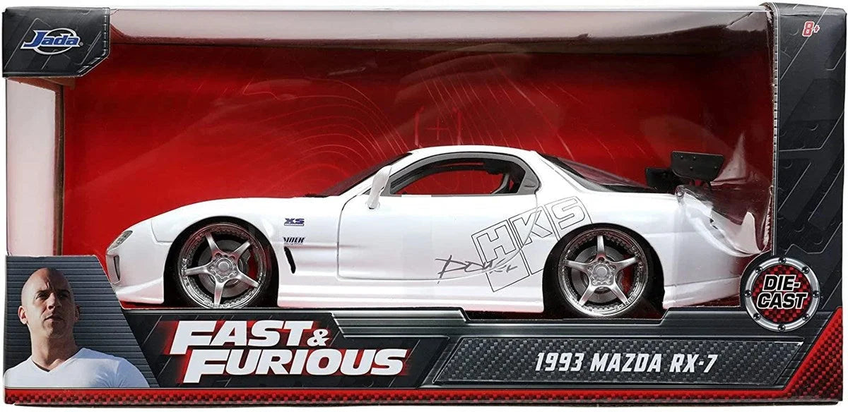 Jada Hızlı ve Öfkeli Fast & Furious Metal Diecast 1993 Mazda RX-7 1:24 253203065 | Toysall