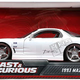 Jada Hızlı ve Öfkeli Fast & Furious Metal Diecast 1993 Mazda RX-7 1:24 253203065