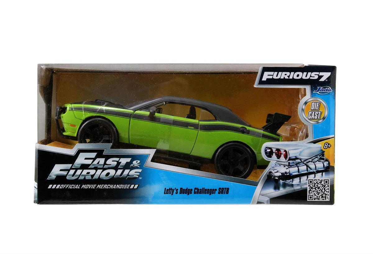 Jada Hızlı ve Öfkeli Fast & Furious Metal Diecast Dodge Challenger SRT8 1:24 253203043 | Toysall