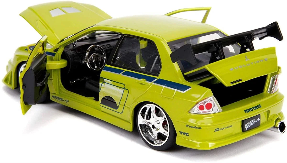 Jada Hızlı ve Öfkeli Fast & Furious Metal Diecast 2002 Mitsubishi 1:24 253203052 | Toysall