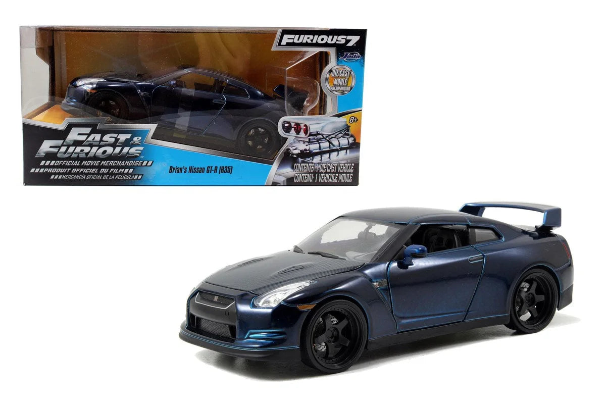 Jada Hızlı ve Öfkeli Fast & Furious Metal Diecast 2009 Nissan GT-R 1:24 253203008 | Toysall