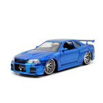 Jada Hızlı ve Öfkeli Fast & Furious Metal Diecast 2002 Nissan Skyline 1:24 253203045 | Toysall