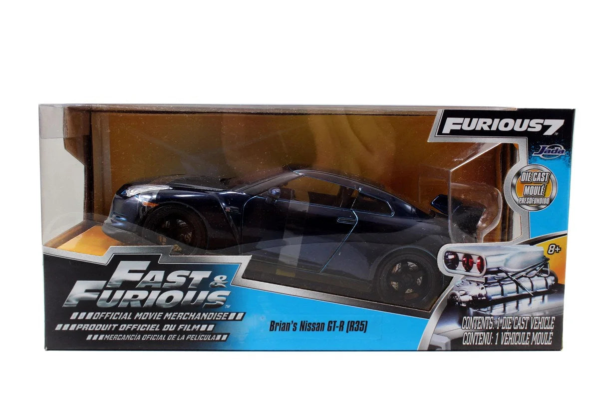 Jada Hızlı ve Öfkeli Fast & Furious Metal Diecast 2009 Nissan GT-R 1:24 253203008 | Toysall