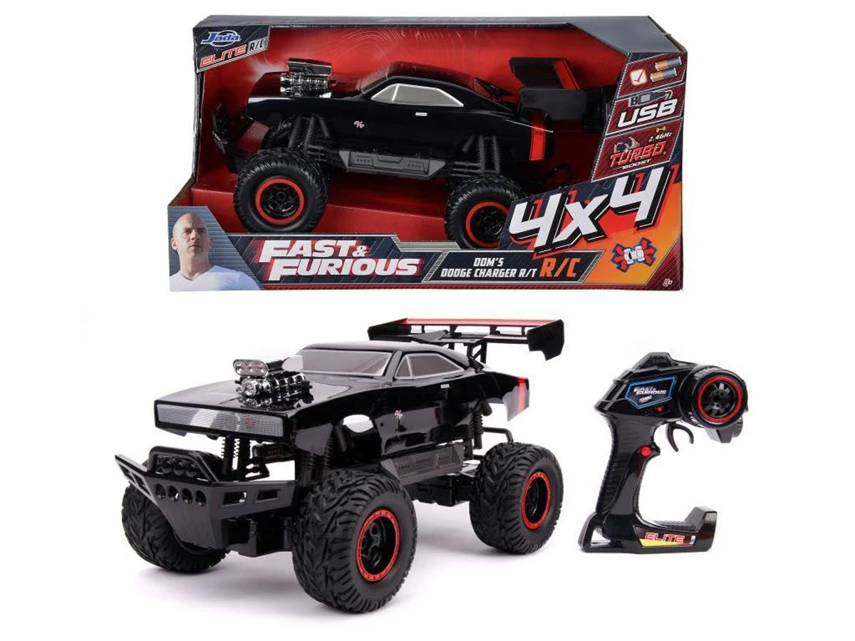 Jada Hızlı ve Öfkeli Fast & Furious RC 1970 Dodge 4x4 1:12 Uzaktan Kumandalı Araba 209002 | Toysall