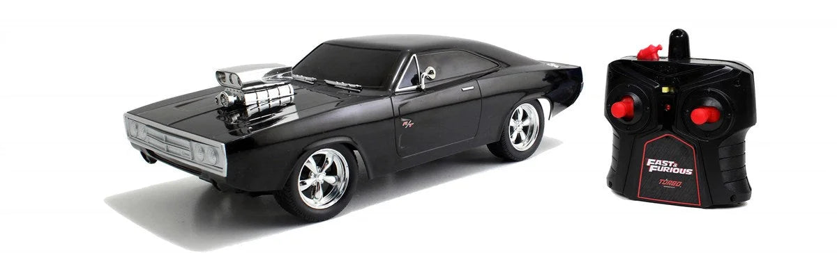 Jada Hızlı ve Öfkeli Fast & Furious RC 1970 Dodge Charger 1:16 Uzaktan Kumandalı Araba 206004 | Toysall