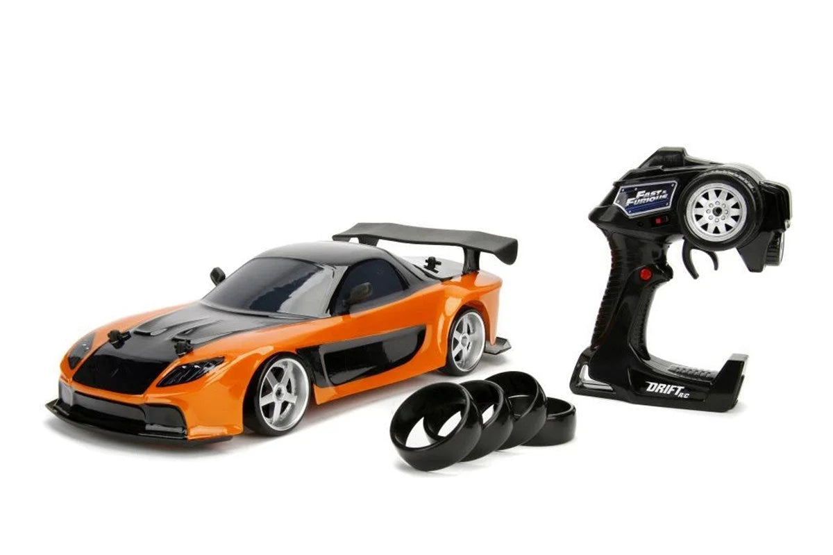 Jada Hızlı ve Öfkeli Fast & Furious RC 1993 Drift Mazda RX-7 1:10 Uzaktan Kumandalı Araba 209001 | Toysall