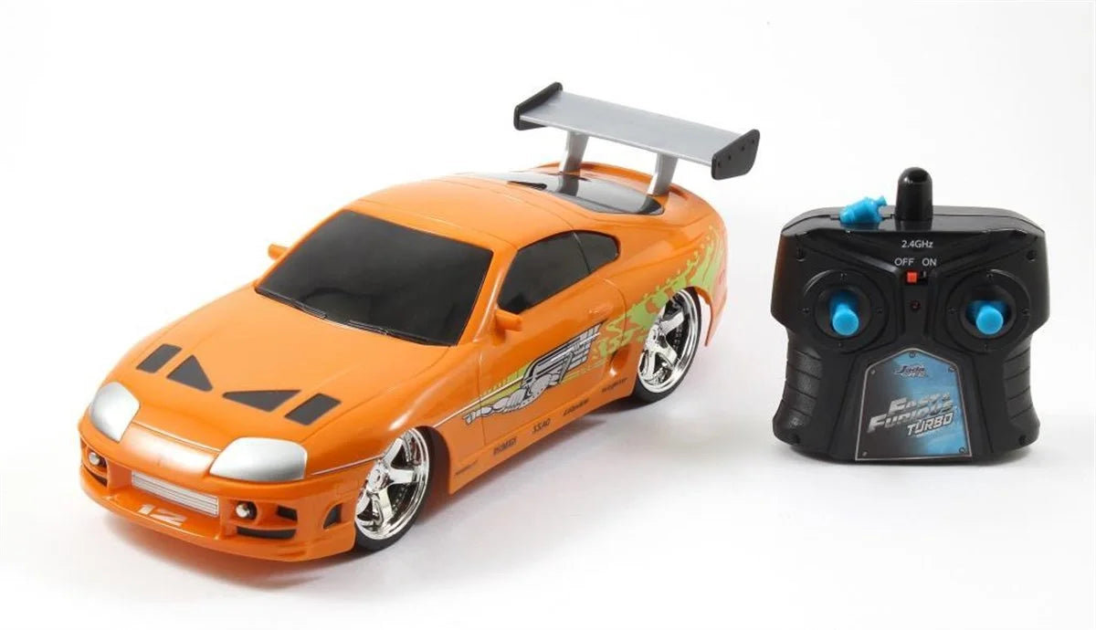 Jada Hızlı ve Öfkeli Fast & Furious RC 1995 Toyota Supra 1:16 Uzaktan Kumandalı Araba 206006 | Toysall