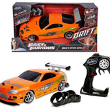 Jada Hızlı ve Öfkeli Fast & Furious RC 1995 Toyota Supra GTR 1:10 Uzaktan Kumandalı Araba 209003 | Toysall