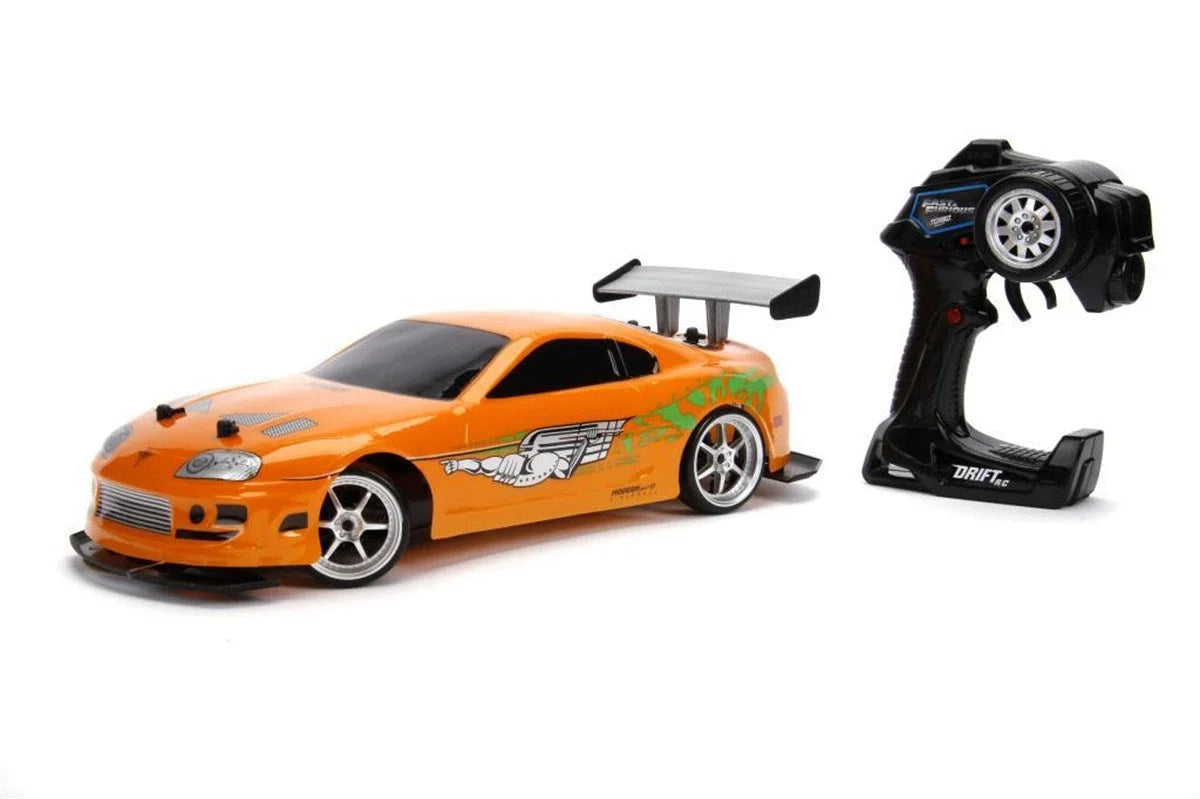 Jada Hızlı ve Öfkeli Fast & Furious RC 1995 Toyota Supra GTR 1:10 Uzaktan Kumandalı Araba 209003 | Toysall