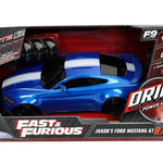 Jada Hızlı ve Öfkeli Fast & Furious RC Drift Jakob Ford Mustang 1:10 Uzaktan Kumandalı Araba 209006 | Toysall