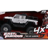 Jada Hızlı ve Öfkeli Fast & Furious RC Jeep Gladiator 4x4 1:12 Uzaktan Kumandalı Araba 209005