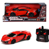 Jada Hızlı ve Öfkeli Fast & Furious RC Lykan Hypersport 1:16 Uzaktan Kumandalı Araba 206005 | Toysall