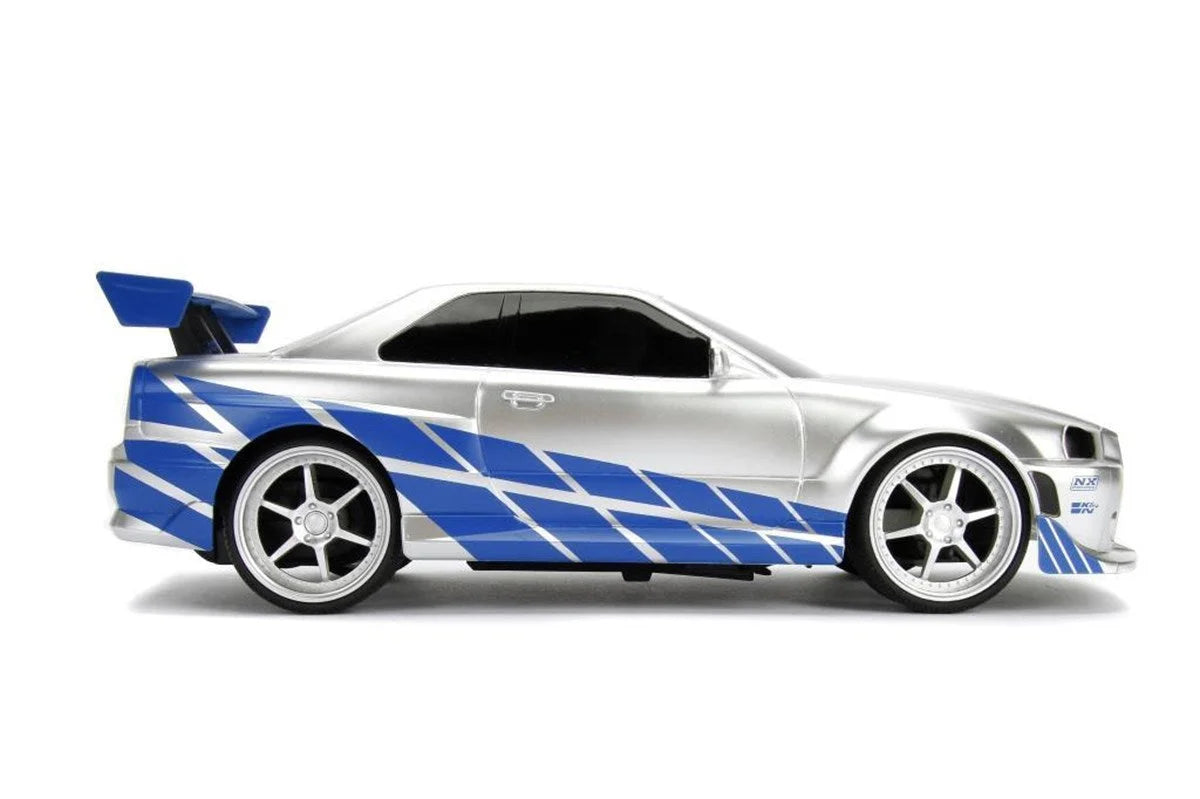 Jada Hızlı ve Öfkeli Fast & Furious RC Nissan Skyline GTR 1:16 Uzaktan Kumandalı Araba 206007 | Toysall