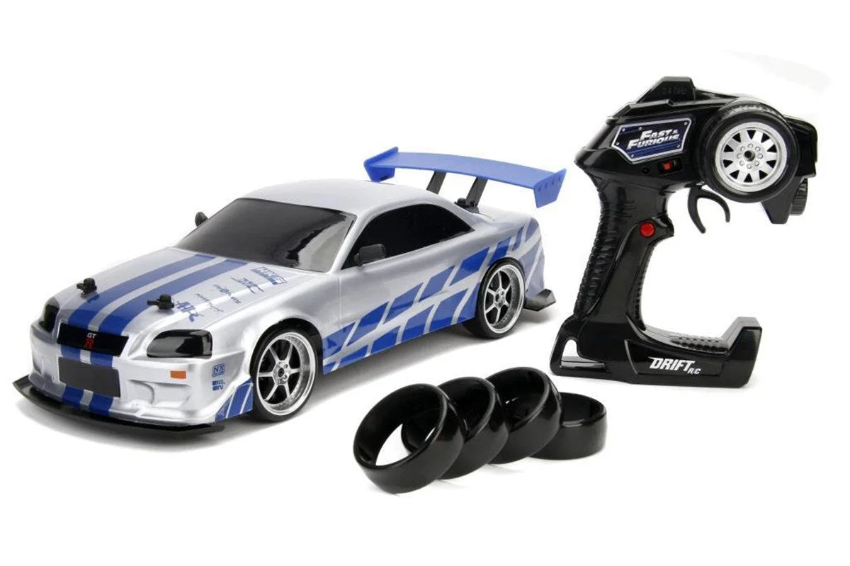 Jada Hızlı ve Öfkeli Fast & Furious RC Nissan Skyline GTR 1:10 Uzaktan Kumandalı Araba 209000 | Toysall