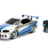 Jada Hızlı ve Öfkeli Fast & Furious RC Nissan Skyline GTR 1:16 Uzaktan Kumandalı Araba 206007 | Toysall