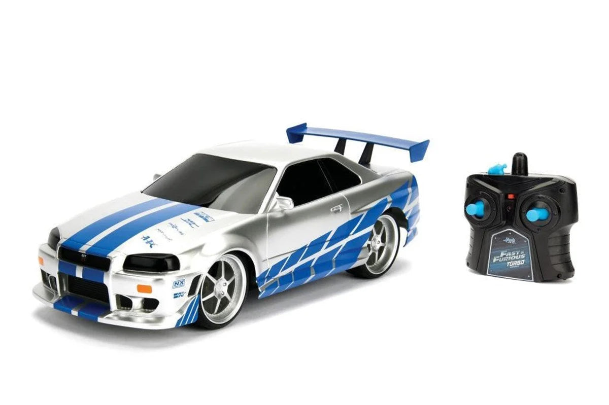 Jada Hızlı ve Öfkeli Fast & Furious RC Nissan Skyline GTR 1:16 Uzaktan Kumandalı Araba 206007 | Toysall