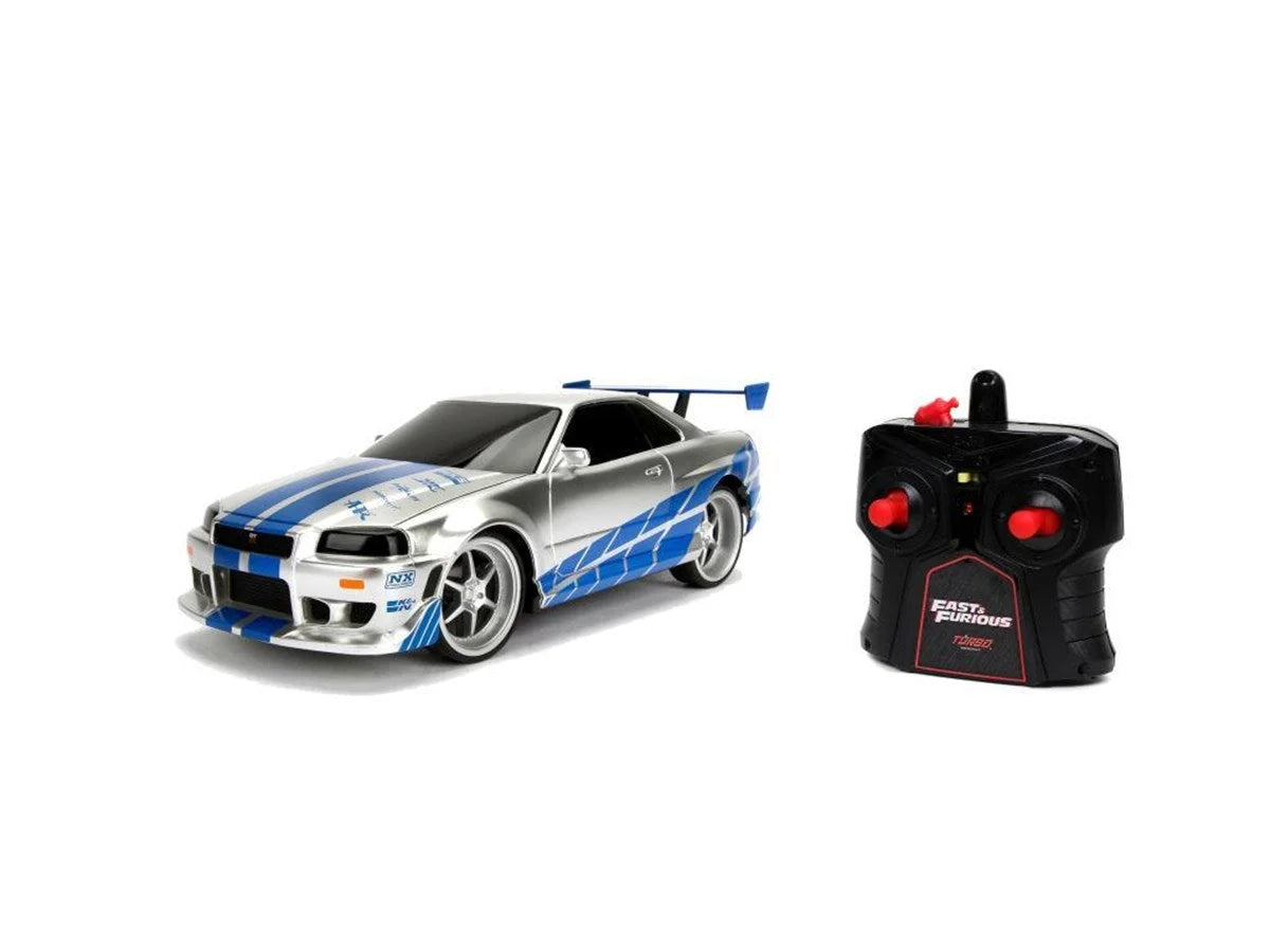 Jada Hızlı ve Öfkeli Fast & Furious RC Nissan Skyline GTR 1:16 Uzaktan Kumandalı Araba 206007 | Toysall