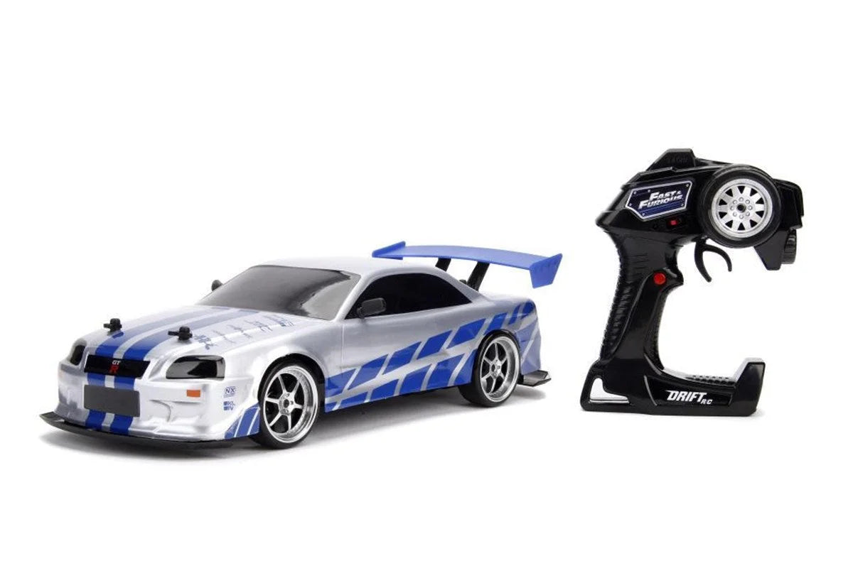 Jada Hızlı ve Öfkeli Fast & Furious RC Nissan Skyline GTR 1:10 Uzaktan Kumandalı Araba 209000 | Toysall