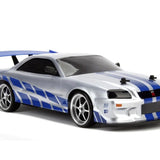 Jada Hızlı ve Öfkeli Fast & Furious RC Nissan Skyline GTR 1:10 Uzaktan Kumandalı Araba 209000 | Toysall