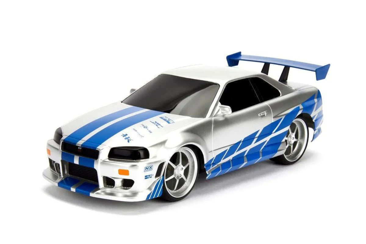 Jada Hızlı ve Öfkeli Fast & Furious RC Nissan Skyline GTR 1:16 Uzaktan Kumandalı Araba 206007 | Toysall