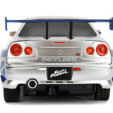 Jada Hızlı ve Öfkeli Fast & Furious RC Nissan Skyline GTR 1:24 203018 | Toysall