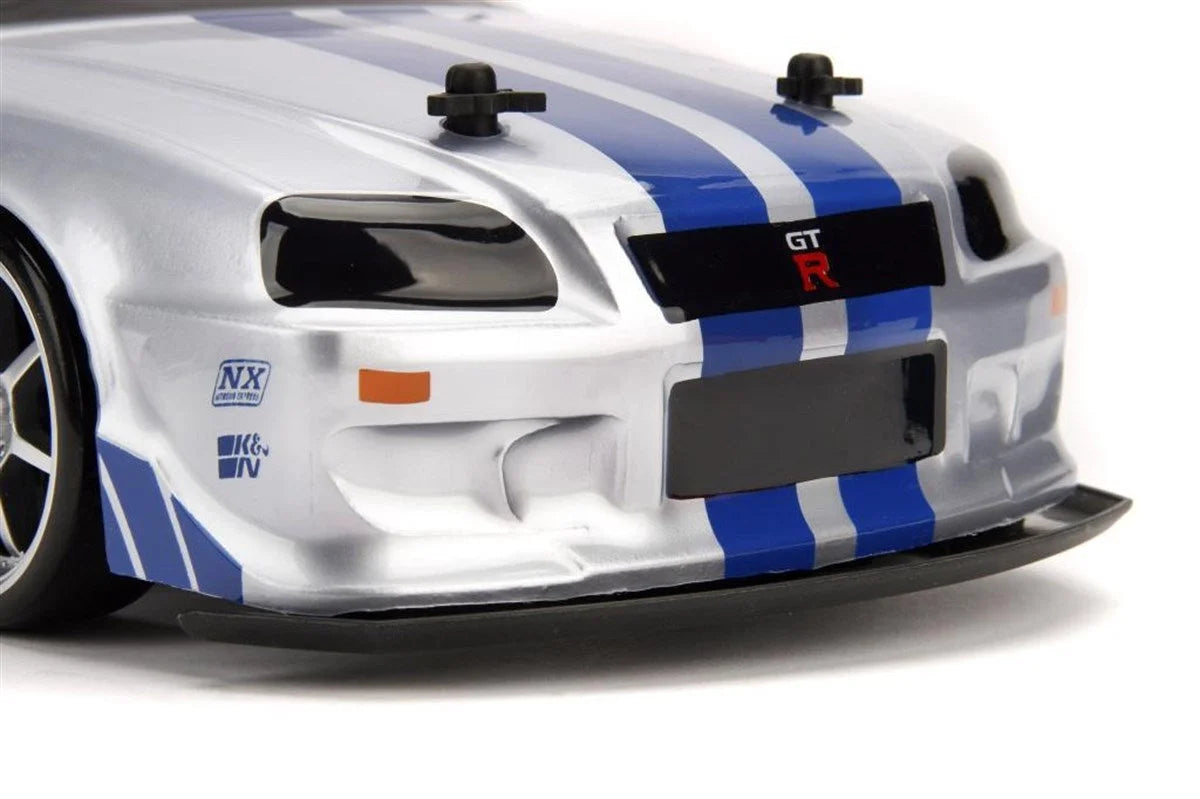 Jada Hızlı ve Öfkeli Fast & Furious RC Nissan Skyline GTR 1:10 Uzaktan Kumandalı Araba 209000 | Toysall