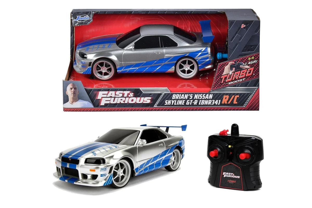 Jada Hızlı ve Öfkeli Fast & Furious RC Nissan Skyline GTR 1:24 203018 | Toysall