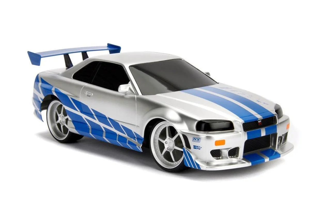 Jada Hızlı ve Öfkeli Fast & Furious RC Nissan Skyline GTR 1:16 Uzaktan Kumandalı Araba 206007 | Toysall