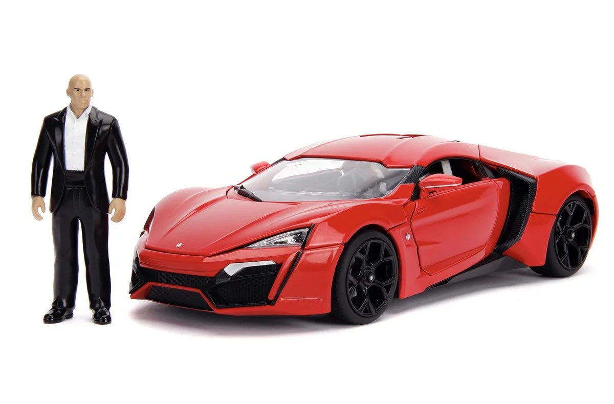 Jada Hızlı ve Öfkeli V Motor Lykan 1:18, Dominic Toretto Figürlü 253206002 | Toysall