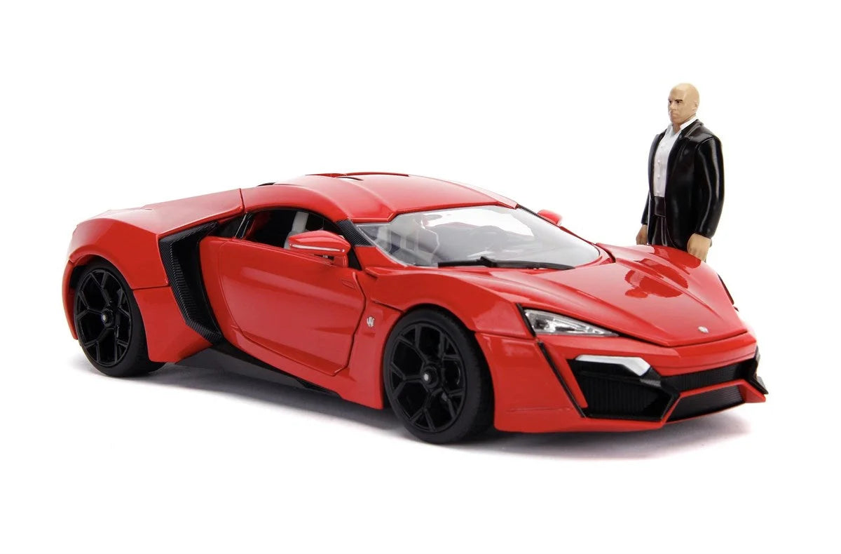 Jada Hızlı ve Öfkeli V Motor Lykan 1:18, Dominic Toretto Figürlü 253206002 | Toysall