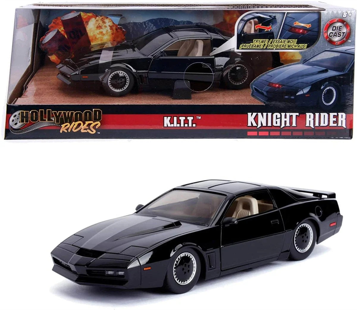 Jada Knight Rider 1982 Pontiac Trans AM Metal Die-Cast 1:24 253255000 | Toysall