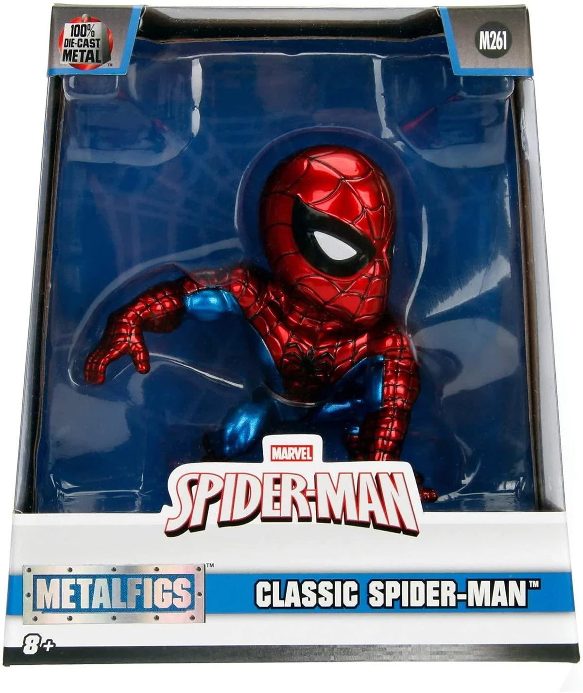 Jada Marvel 4" Classic Spiderman Diecast Figür 253221005 | Toysall