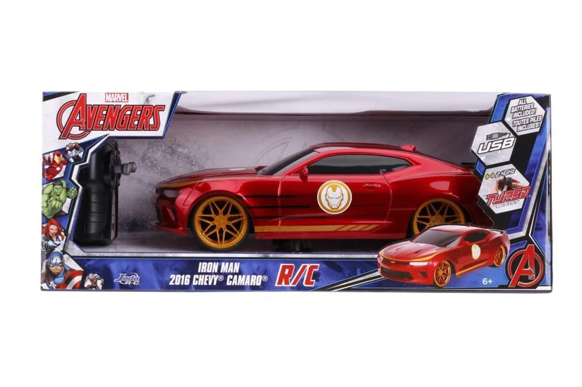 Jada Marvel Demir Adam Iron Man RC 2016 Chevy 1:16 Uzaktan Kumandalı Araba 226000 | Toysall