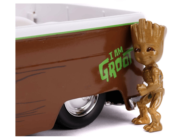 Jada Marvel Groot 1963 Die-Cast Metal Araç 1:24 ve Groot Figür 253225013 | Toysall