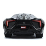 Jada Marvel Kara Panter Black Panther RC Lykan Hypersport 1:16 Uzaktan Kumandalı Araba 226001 | Toysall