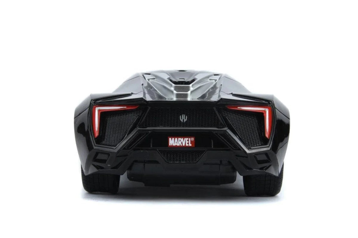 Jada Marvel Kara Panter Black Panther RC Lykan Hypersport 1:16 Uzaktan Kumandalı Araba 226001 | Toysall